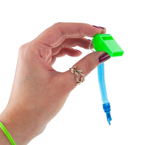 GWIZDEK BRELOK NA SPRĘŻYNCE SMYCZY BRELOCZEK PLASTIKOWY KARABIŃCZYK na Arena.pl