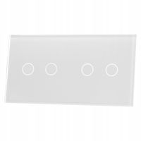 PANEL SZKLANY 2+2 (2 PUSZKI) - BIAŁY LIVOLO