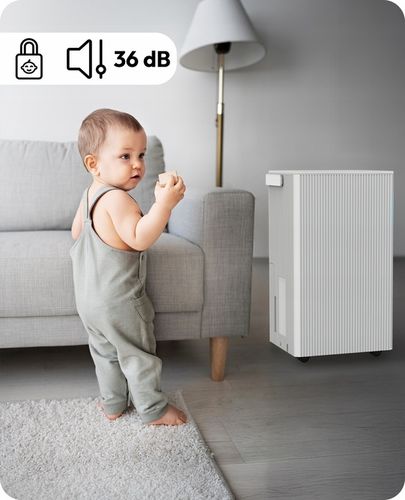 Osuszacz powietrza VELAIR LUMEA 12l/24h WiFi + TIMER pochłaniacz na Arena.pl