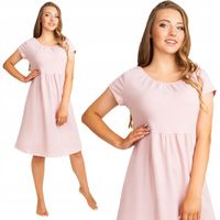 Koszula nocna ciążowa i do karmienia MALINA L/XL