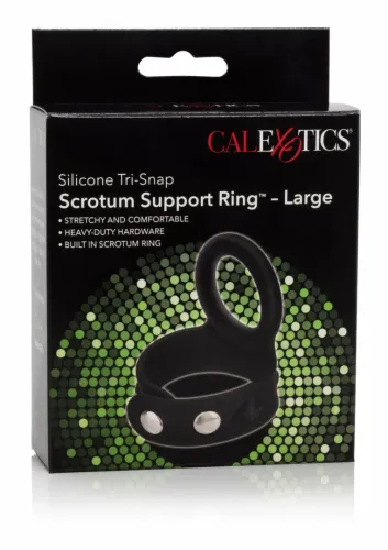 calexotics 3-snap scrotum ring large silikonowy regulowany na Arena.pl
