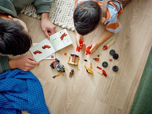 71789 - lego ninjago - bitwa samochodowo-motocyklowa między kaiem a rasem na Arena.pl