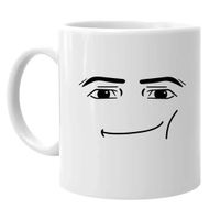 Man face - dla fanów gry Roblox - kubek na prezent