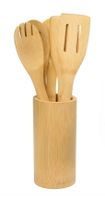 Zestaw przyborów kuchennych bambusowych 6-el. NATURAL LIFE