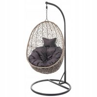 47255 FOTEL WISZĄCY KOKON OGRODOWY MAX 120 KG PATIO ALEX