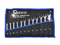 Klucze płasko-oczkowe Geko G10343