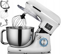 ROBOT KUCHENNY PLANETARNY MIKSER KERCH MYCHEF PODGRZEWANA MISA WHITE 6,2L