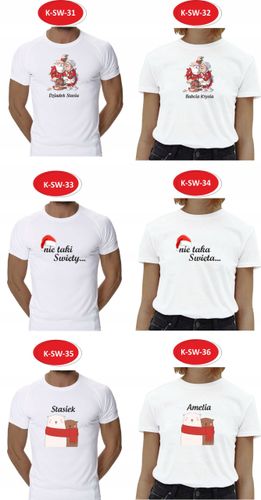 Koszulki dla Par Świąteczne MIKOŁAJKI prezent na Arena.pl