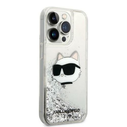 Etui Karl Lagerfeld do iPhone 14 Pro Max, Srebrny na Arena.pl