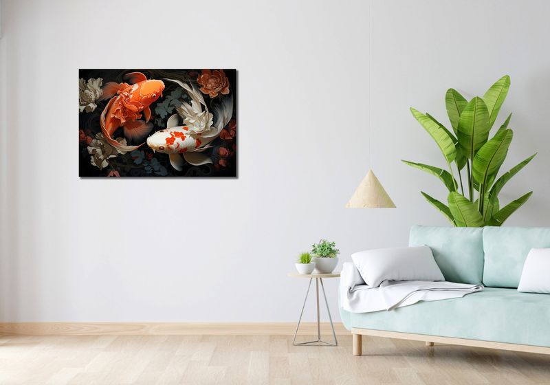 Obraz 90x60cm Harmonijny Taniec zdjęcie 2