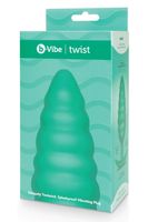 Korek analny Twist Texture Plug Green b-Vibe