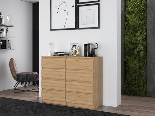 KOMODA MALWA M8 120 - DĄB ARTISAN na Arena.pl
