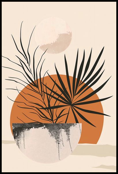 Plakat 67,5x100cm Palmowy Zachód zdjęcie 2