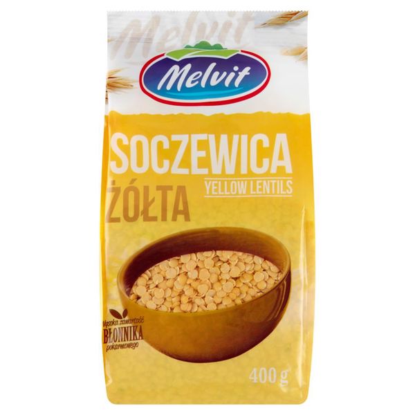 Melvit Soczewica żółta 400 g zdjęcie 1
