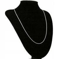 Łańcuszek srebrny lisi ogon 55cm 1,4mm pr.925