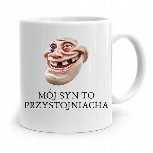 Kubek Prezent Dla Syna Mój Syn To Przystojniacha Z Nadrukiem Ze Zdjęciem na Arena.pl