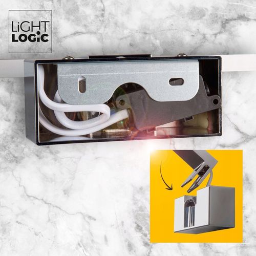 Lampa łazienkowa LL WALL LAMP03 12W C LED kinkiet nad lustro chrom na Arena.pl