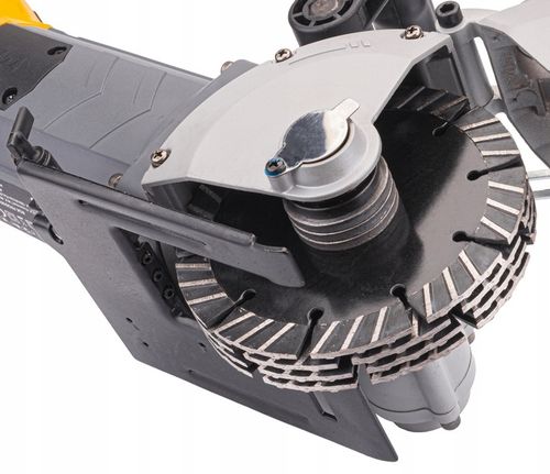 BRUZDOWNICA DO BETONU Z LASEREM 3000W WALIZKA 7 TARCZ SYSTEM ZRASZANIA na Arena.pl