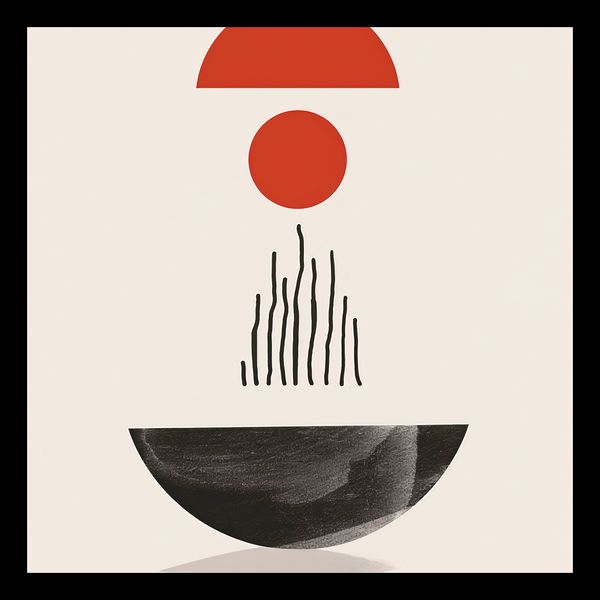 Plakat 20x20cm Półokrągła Forma zdjęcie 2