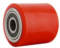 Rolka koło do paleciaka, Zakrem, AC25, 80x70-47 mm z łożyskami