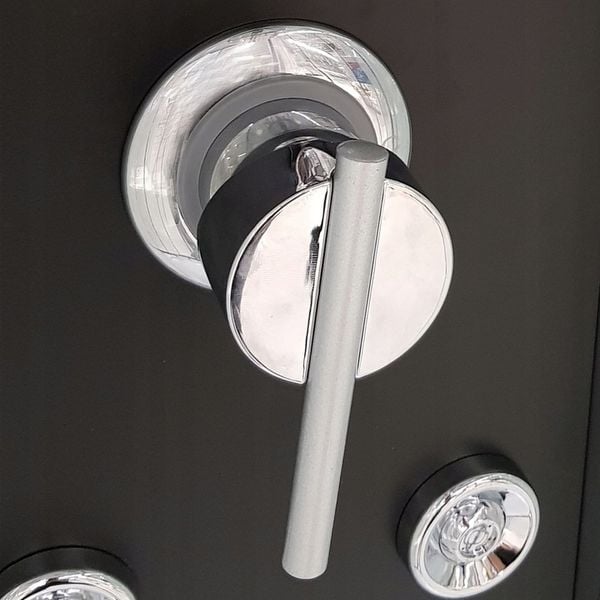 Kabina prysznicowa z hydromasażem wolnostojąca VENA 90×90×225 + zdjęcie 4