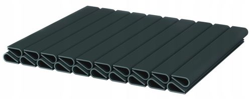 TAŚMA OGRODZENIOWA ANTRACYT 19x50 OSŁONA NA OGRODZENIE PANELOWE PŁOT na Arena.pl