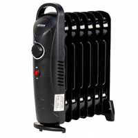Grzejnik olejowy olejak mini 7 żeberek 700W czarny Volteno VO2828