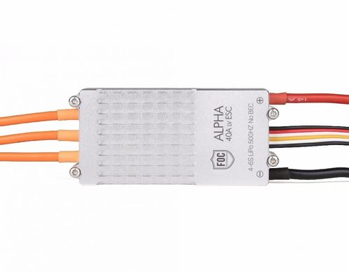 Regulator ESC ALPHA 40A LV 6S do dron wyścigowych na Arena.pl