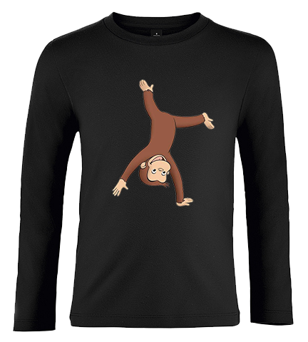 Koszulka z dł.rękaw. Ciekawski George zdjęcie 1