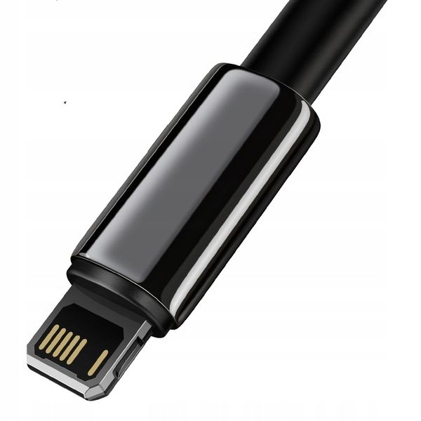 BASEUS MOCNY KABEL USB DO LIGHTNING IPHONE IPAD PRZEWÓD OPLOT 2.4A 2M zdjęcie 9