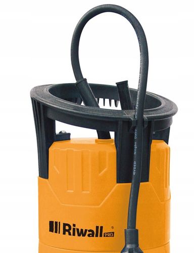 Czeska pompa do wody BRUDNEJ CZYSTEJ SZAMBA ŚCIEKÓW RIWALL REP 750 na Arena.pl