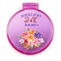 LUSTERKO podziękowania dla gości na ŚLUB WESELE nadruk UV dużo wzorów