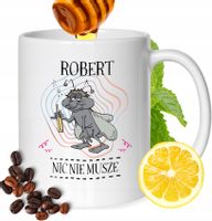 Kubek Dla Roberta Kolegi Przyjaciela Męża Prezent Z Nadrukiem Biały 330Ml