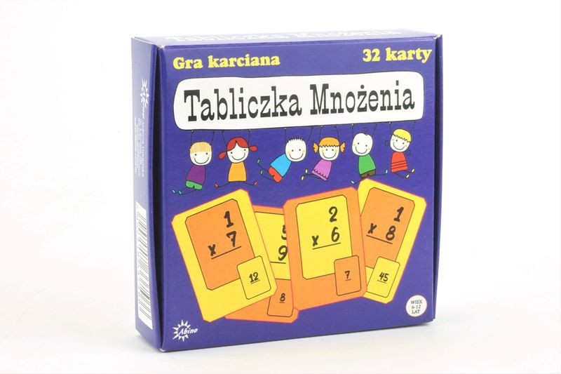 KARTY - TABLICZKA MNOŻENIA 7466 zdjęcie 1