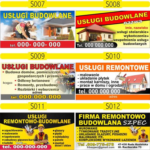 Reklama Naklejka na samochód USŁUGI BRUKARSKIE na Arena.pl