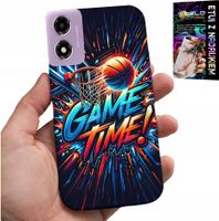 ETUI DO MOTOROLA MOTO E14 - KOSZYKÓWKA NBA FAN 23 GAME TIME, OBUDOWA
