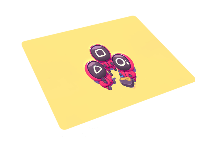 Podkładka pod myszkę Squid Game zdjęcie 3