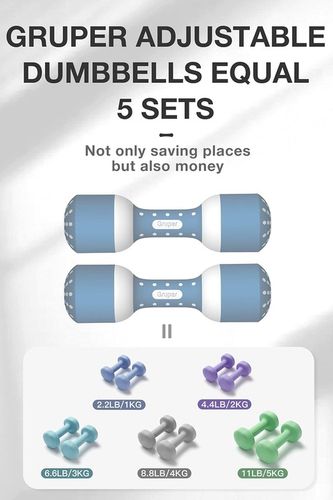 HANTLE REGULOWANE 2 X 5 KG ZESTAW STAL ANTYPOŚLIZGOWE SOLIDNE 10 KG na Arena.pl