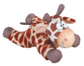 Maskotka z piszczałką dla psa - pluszowa zabawka Żyrafa Olaf Rozmiar M 28cm