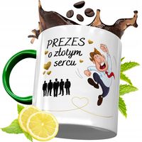 Kubek Zielony Dla Prezesa Na Urodziny Prezent