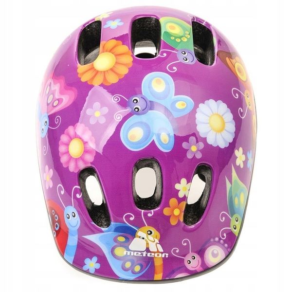 KASK ROWEROWY REGULOWANY DZIECIĘCY METEOR MV6-2 XS zdjęcie 7