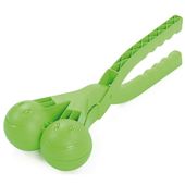 Śnieżkomat ballmaker snowball do robienia kulek śnieżnych podwójny zielony