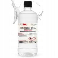 Alkohol Etanol 99% do Dezynfekcji 1 Litr antywirusowy Płyn antybakteryjny