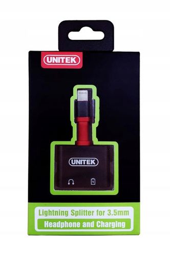 UNITEK Kabel Adapter Lightning Jack iPhone 7 8 XR na Arena.pl