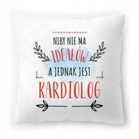 Poduszka Dla Kardiologa Na Urodziny Na Prezent Z Nadrukiem Ze Zdjęciem