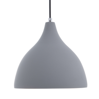 Lampa wisząca betonowa szara LAMBRO