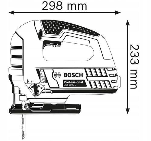 BOSCH WYRZYNARKA GST 8000 E 710W na Arena.pl