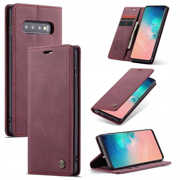 Spacecase Wallet Galaxy S10E Wiśniowy zdjęcie 7
