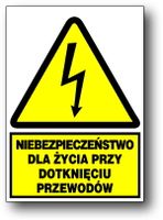 ZEO/A-13 Nieb. dla życia przy dotknięciu przewodów