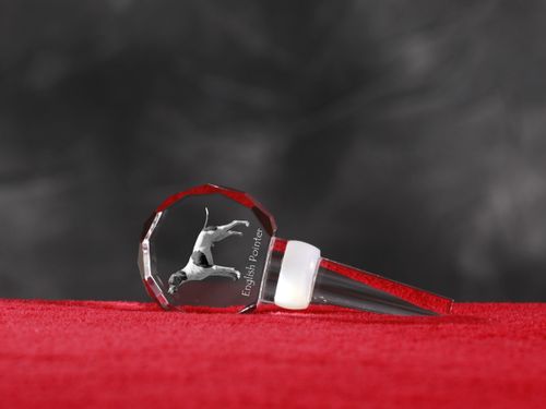 Pointer grubszy stopper do wina z psem Art-Dog na Arena.pl